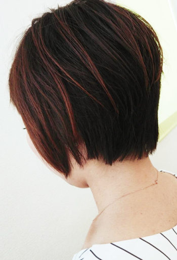 ふわっと軽いショートヘア コアフィールド マサコ